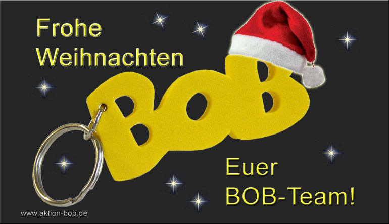 Das BOB-Team wünscht frohe Weihnachten!