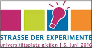Logo "Straße der Experimente" 2016
