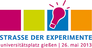 Logo "Straße der Experimente" 2013