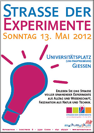 Logo "Straße der Experimente" 2012