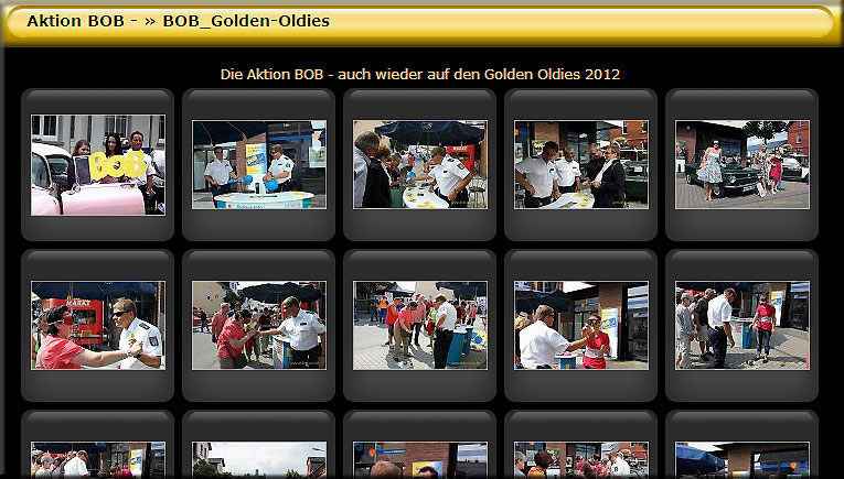 Die Bildergalerie mit BOB bei den Golden Oldies in Wettenberg 2012