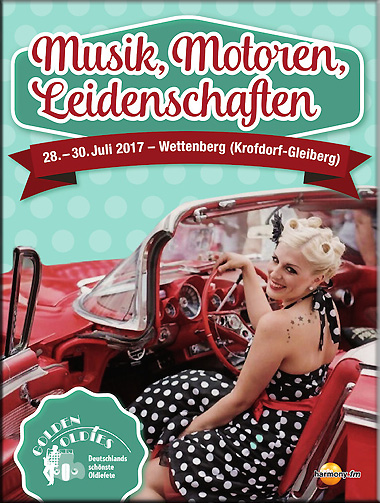 Plakat zu den Golden Oldies Wettenberg 2017
