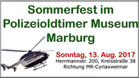 Sommerfest im Polizeioldtimer Museum am 13. August