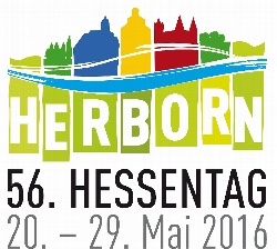 Plakat zum Hessentag Herborn 2016