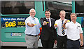 VM wirbt auf 15 Bussen für die „Aktion BOB"