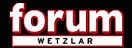 Schriftzug Forum Wetzlar