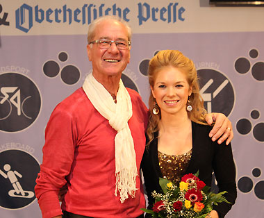 Bei der Wahl siegten Röhnrad-Profi Laura Stullich (Sportlerin des Jahres) und Oldie-Langläufer Elias Dobre (Sportler des Jahres)
