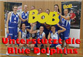 Blue Dolphins werben für die Aktion BOB