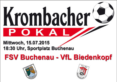 Logos des FSV Buchenau und dem VfL Biedenkopf mit der Aktion BOB 