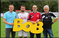 Fußballvereine unterstützen Aktion BOB