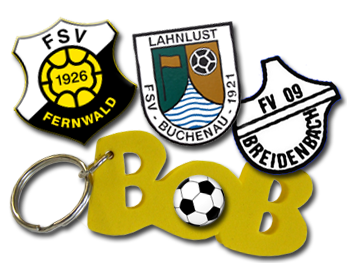 Drei Fußball-Teams unterstützen die Aktion BOB heute, der FSV Buchenau, FSV Fernwald und FV Breidenbach