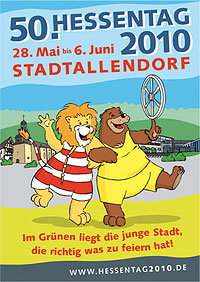 Plakat Hessentag 2010 Stadtallendorf