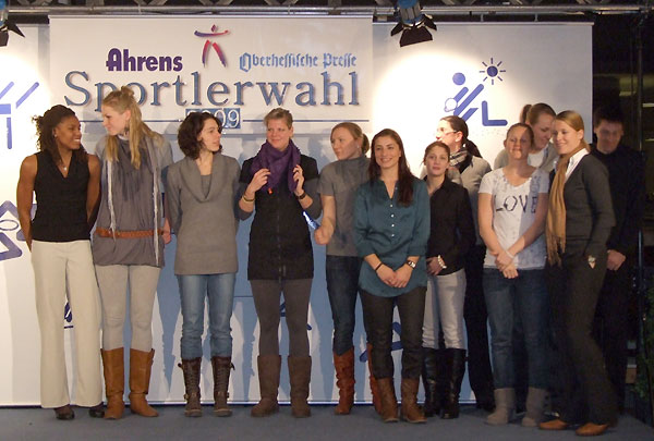Das Damen Basketball-Team des BC Pharmaserv Marburg – die „Blue Dolphins“ 