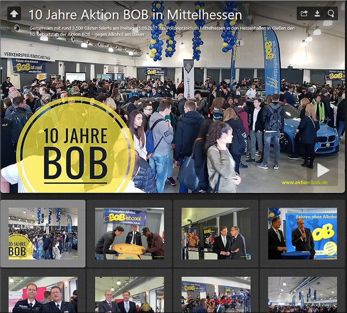 zur Bildergalerie 10 Jahre BOB - Aktionstag am15. Sept. 2017 in Gießen