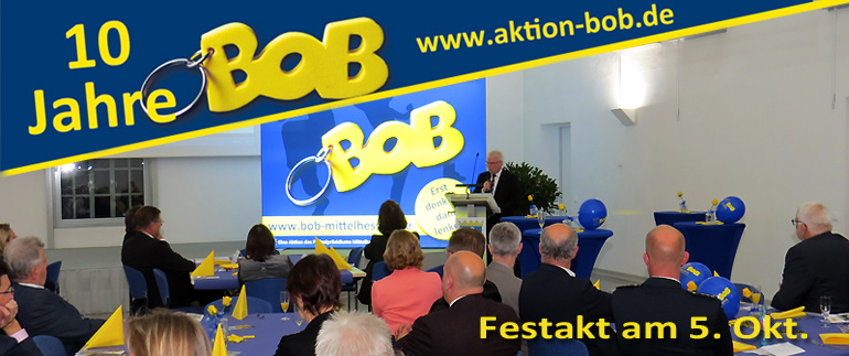 10 Jahre Aktion BOB in Mittelhessen - Festakt im Saal Florenz am 5. Okt. 2017