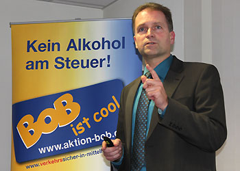Polizeidirektor Manfred Kaletsch - Leiter der Aktion BOB in Mittelhessen
