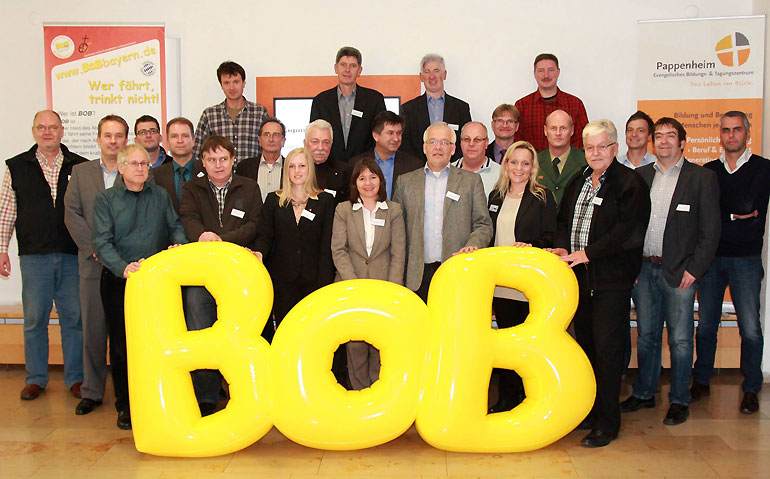 Gruppenbild der Tagungsteilnehmer des 3. BOB-Deutschland-Treffens 