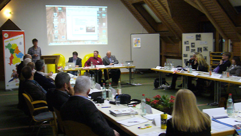 Ein Blick in den Tagungsraum des dritten deutschen BOB-Treffens