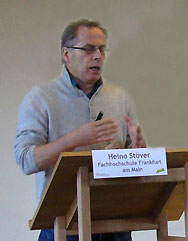 Prof. Dr. Heino Stöver vom Institut für Suchtforschung an der Fachhochschule Frankfurt/Main