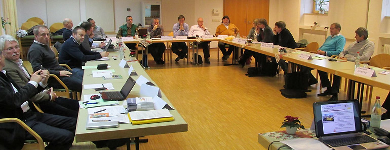 Einige der Tagungsteilnehmer des 4. BOB-Deutschland-Treffens in Pappenheim