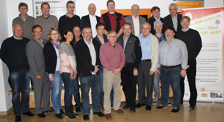 Gruppenbild der Tagungsteilnehmer des 4. BOB-Deutschland-Treffens 