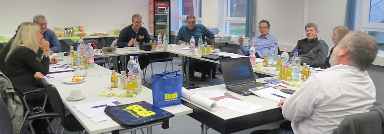 Einige der Tagungsteilnehmer des 6. BOB-Deutschland-Treffens in Umwelt-Campus Birkenfeld der Hochschule Trier