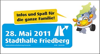 Logo des 1. Hessischen Verkehrssicherheitstag in Friedberg
